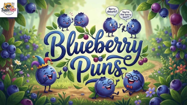 Blueberry Puns