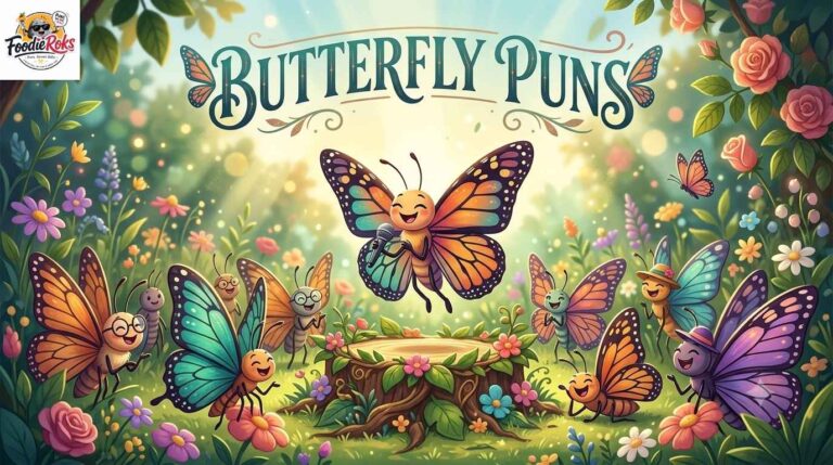 Butterfly Puns