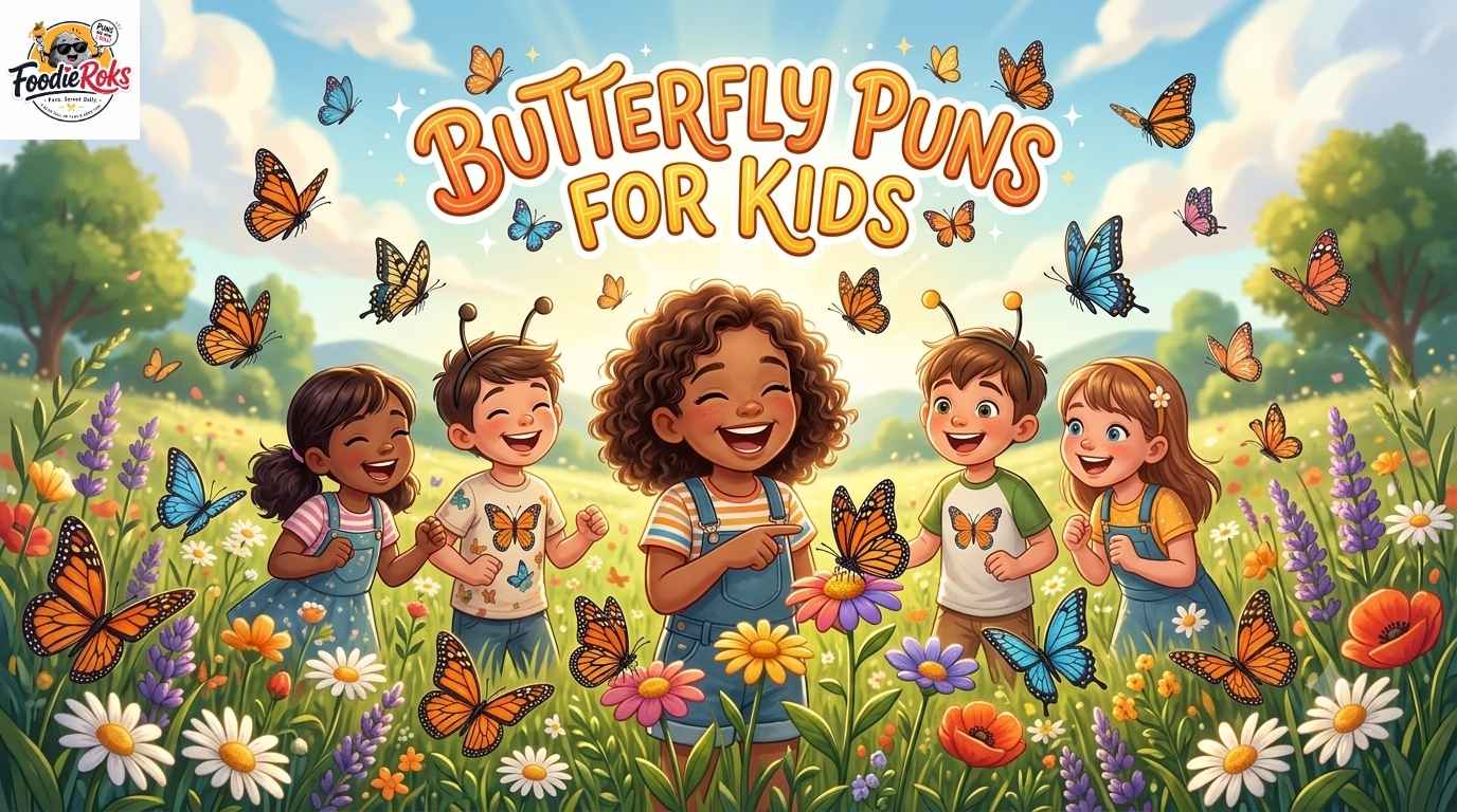 Butterfly Puns For Kids