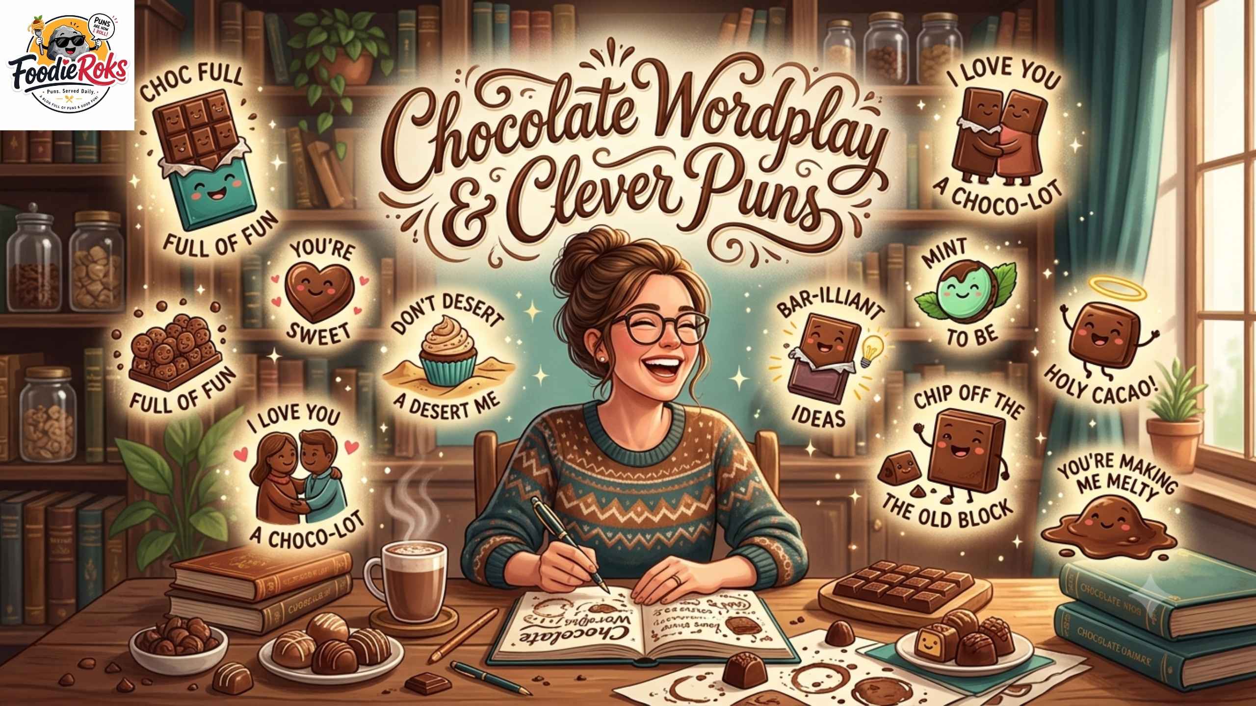 Chocolate Wordplay & Clever Puns