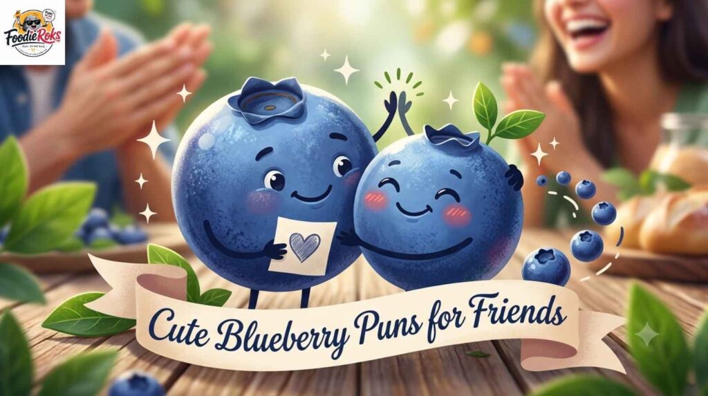 Cute Blueberry Puns for Friends