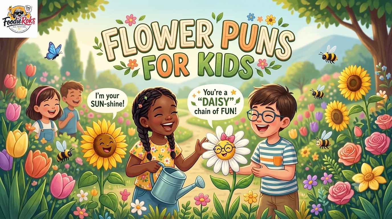 Flower Puns For Kids