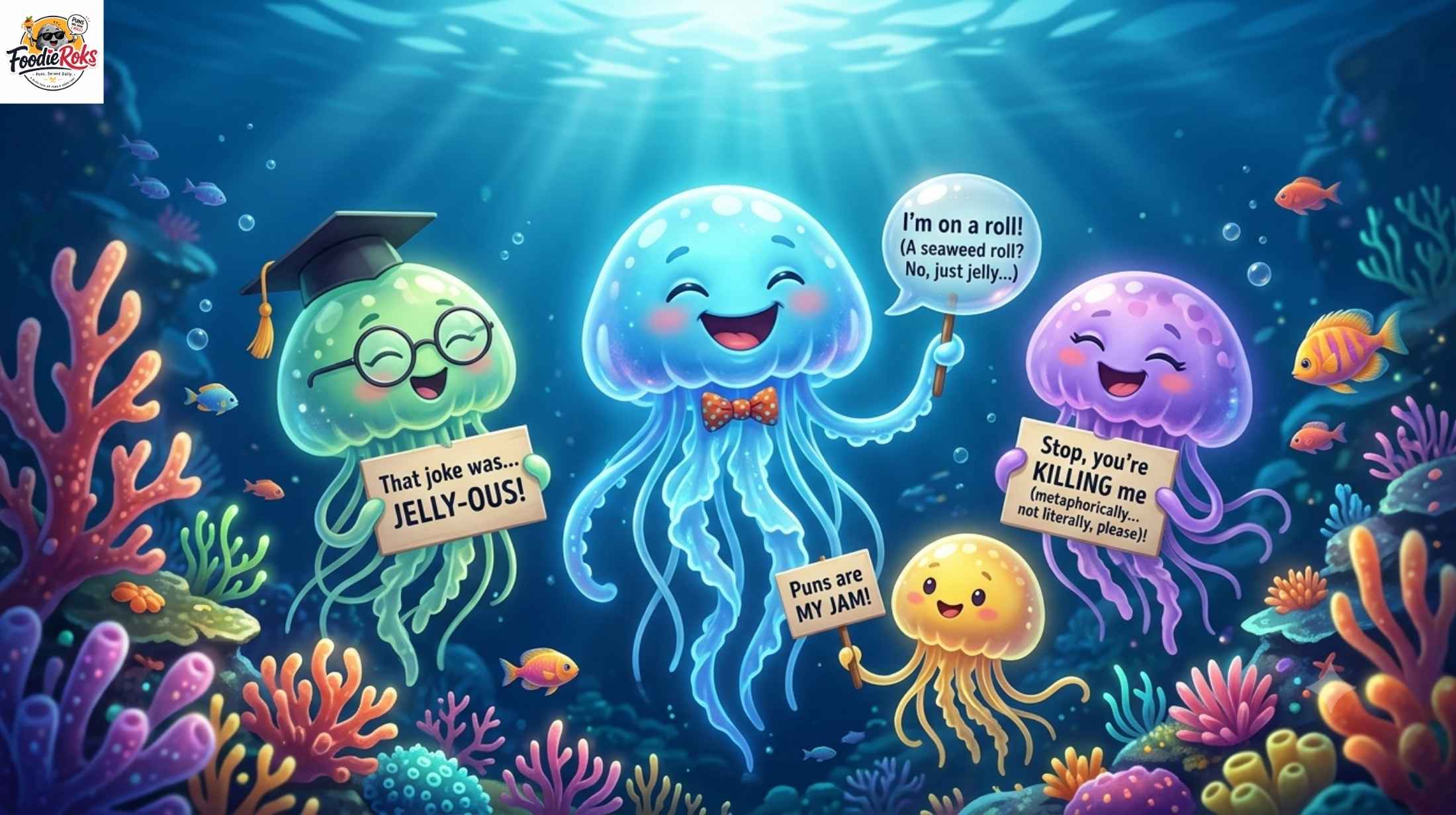 Funny Jellyfish One-Liners