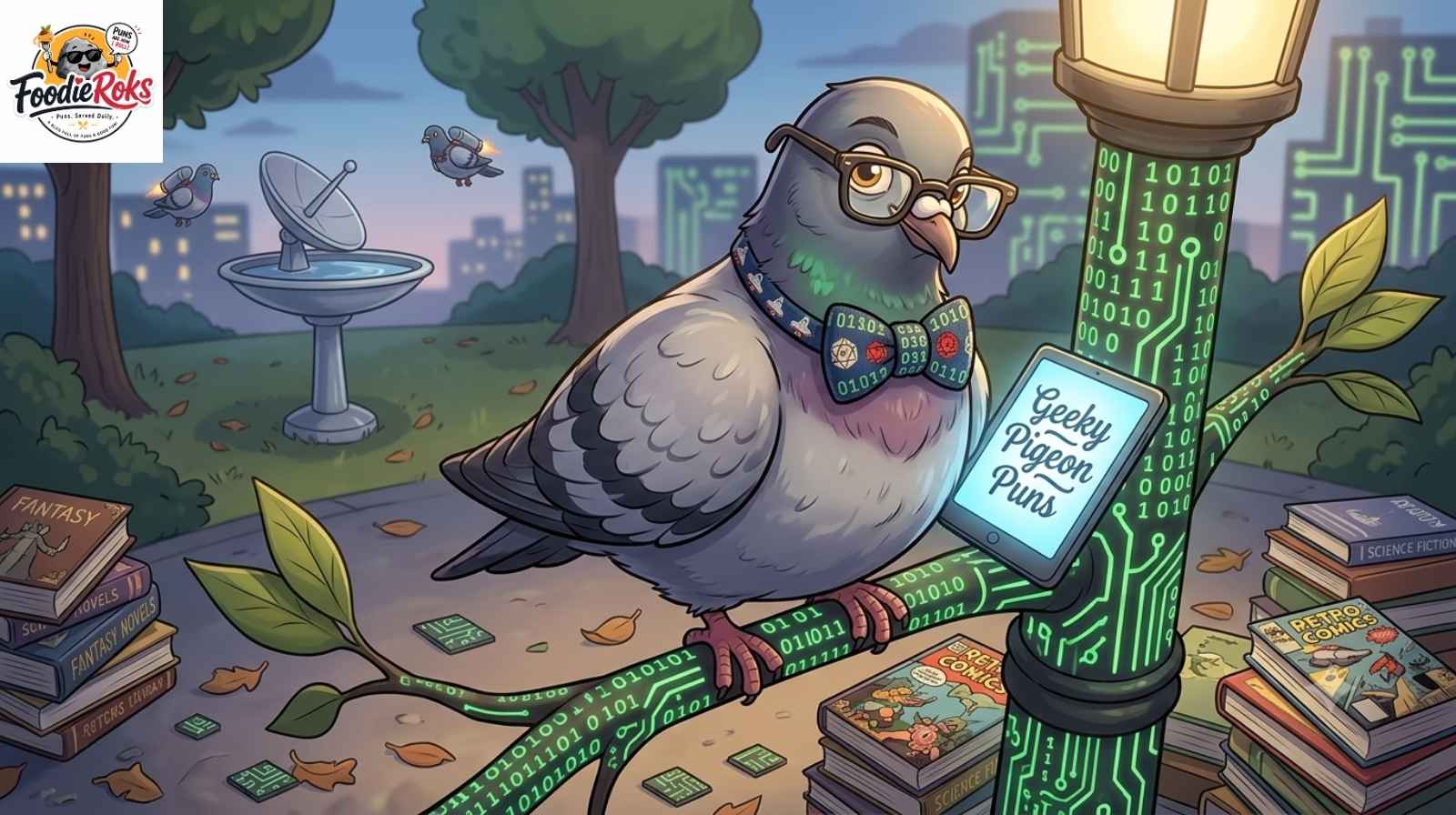 Geeky Pigeon Puns