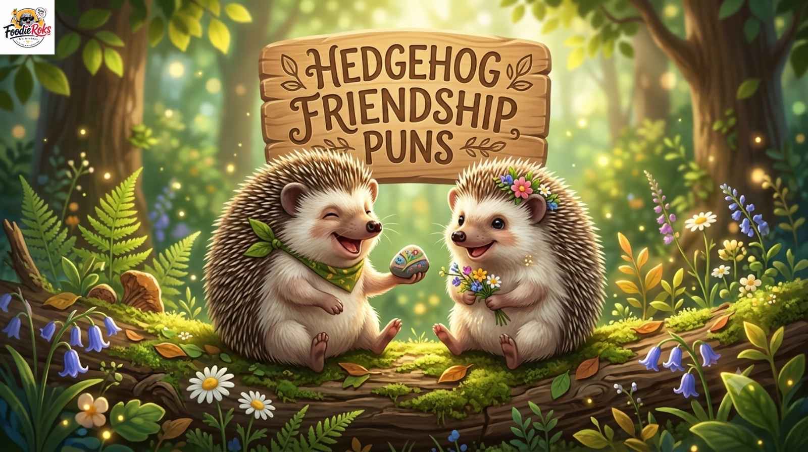 Hedgehog Friendship Puns