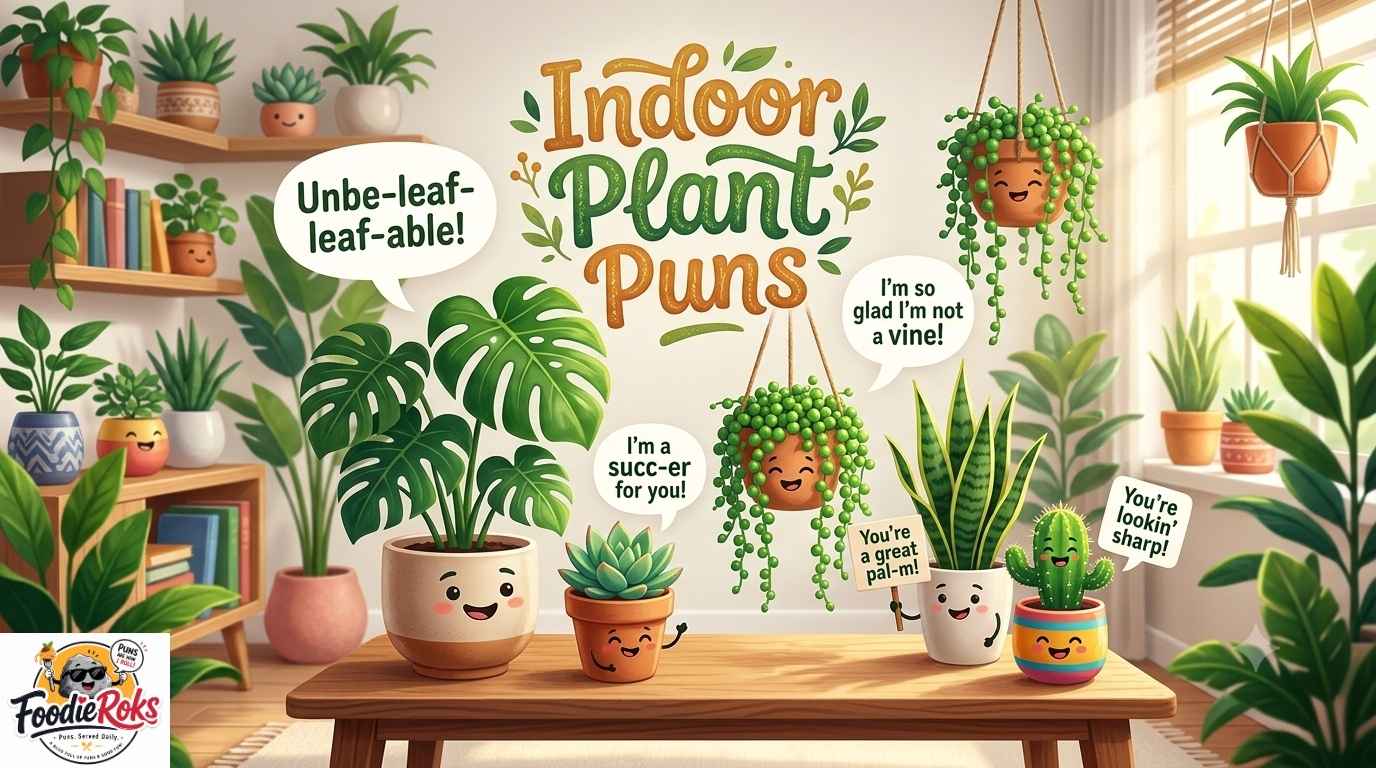 Indoor Plant Puns