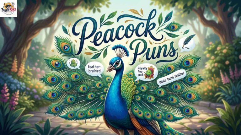 Peacock Puns