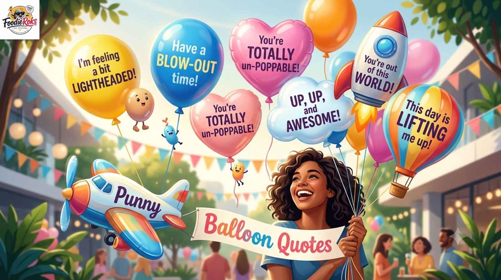 Punny Balloon Quotes