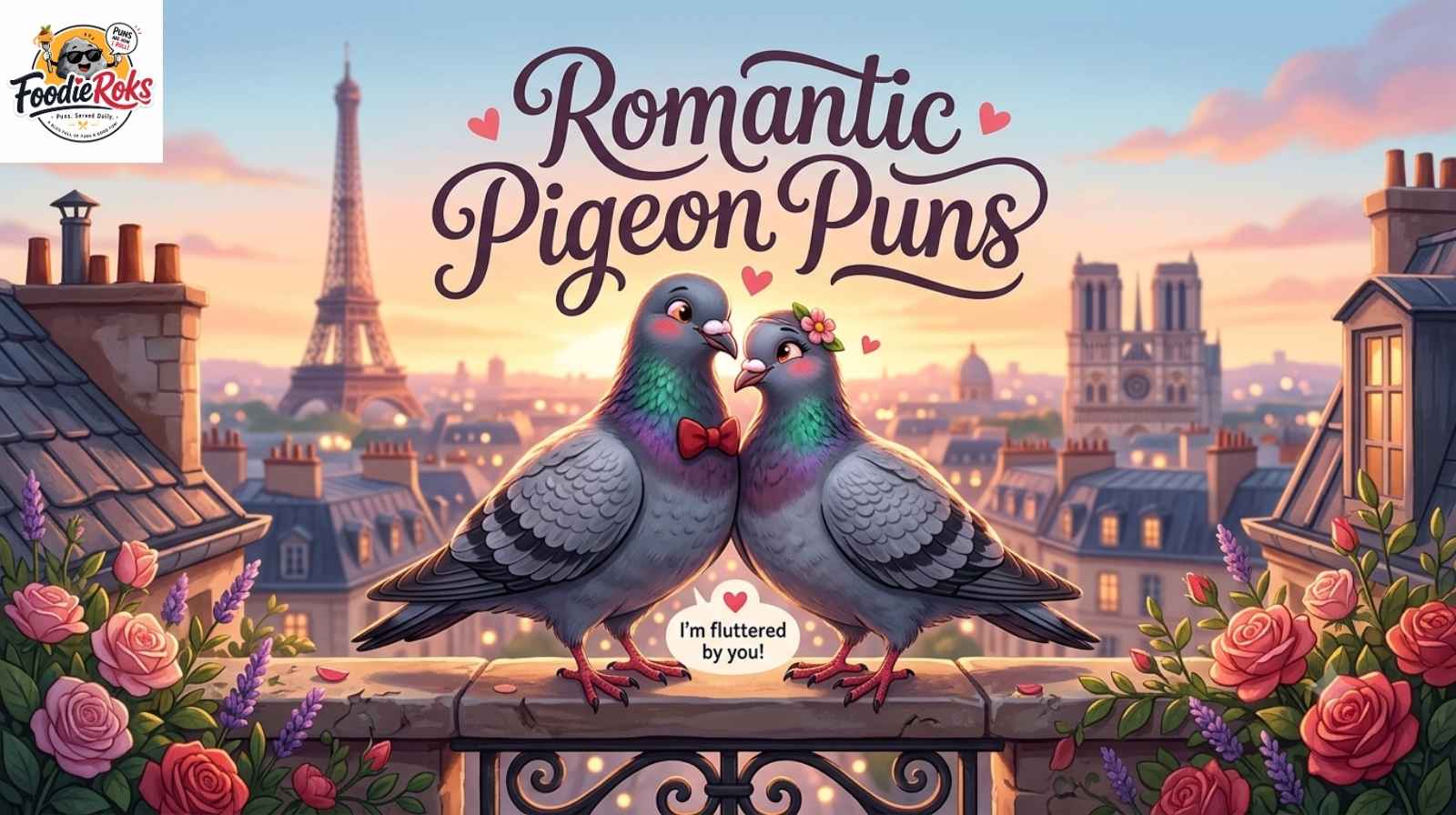 Romantic Pigeon Puns