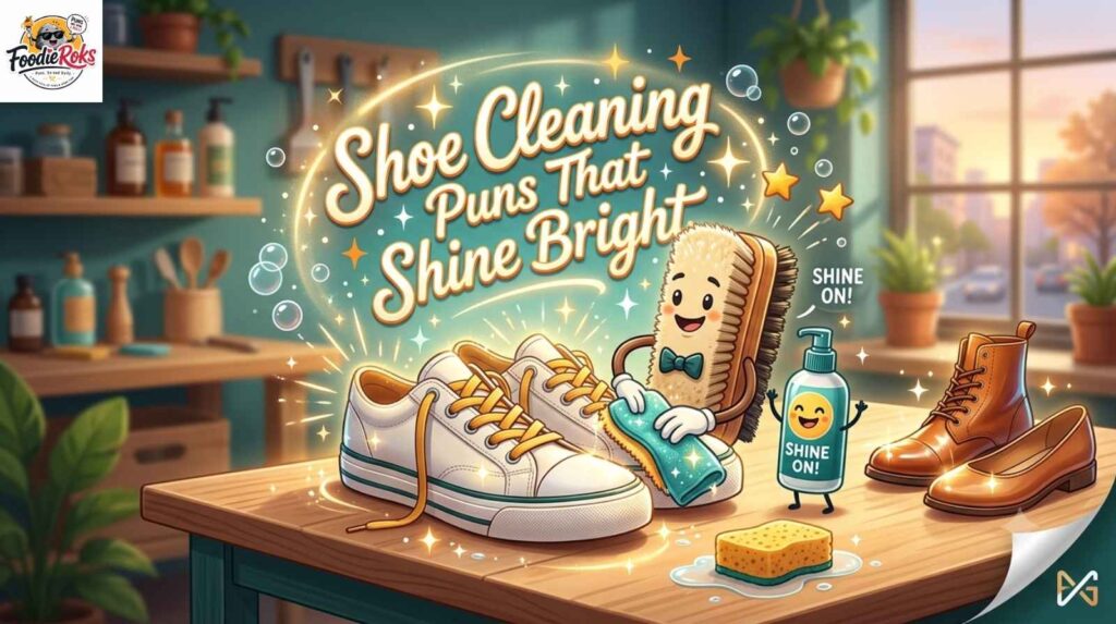 _Shoe Cleaning Puns That Shine Bright