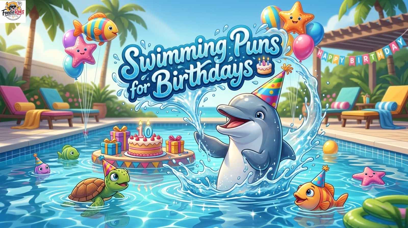Swimming Puns for Birthdays