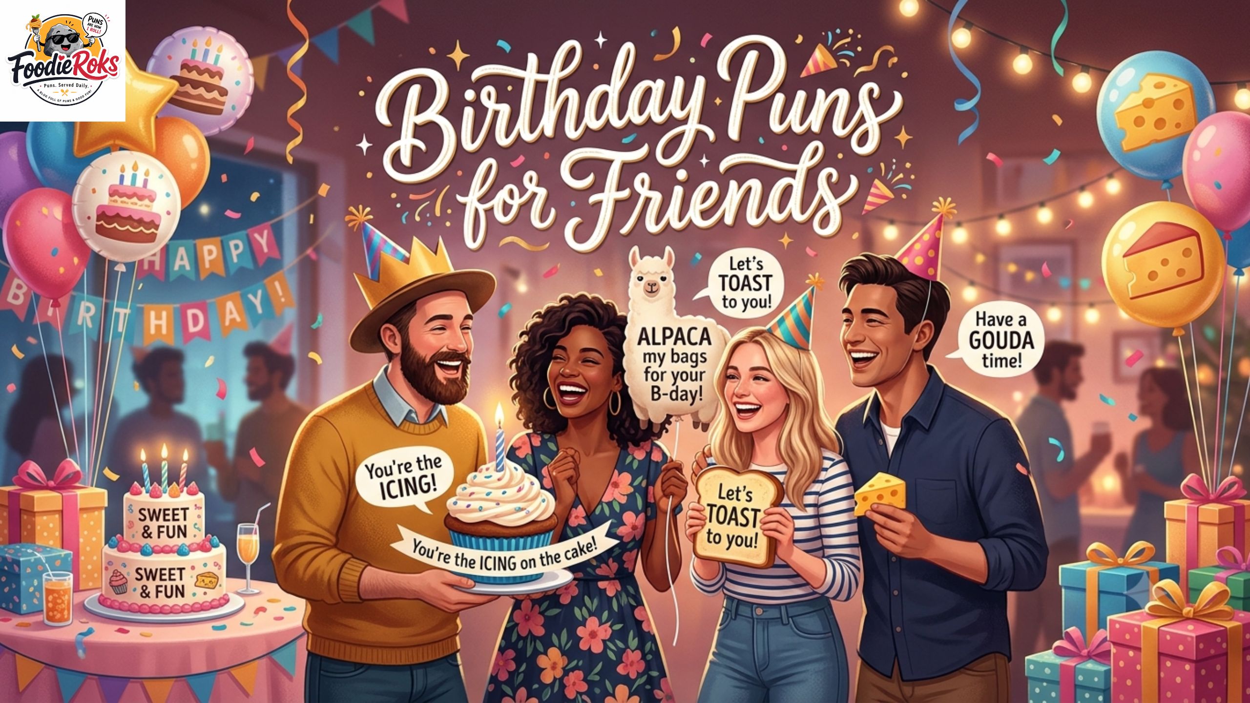 Birthday Puns for Friends