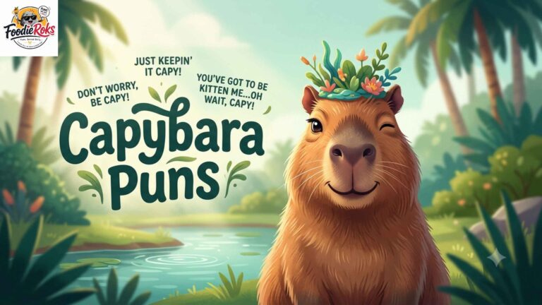 Capybara Puns