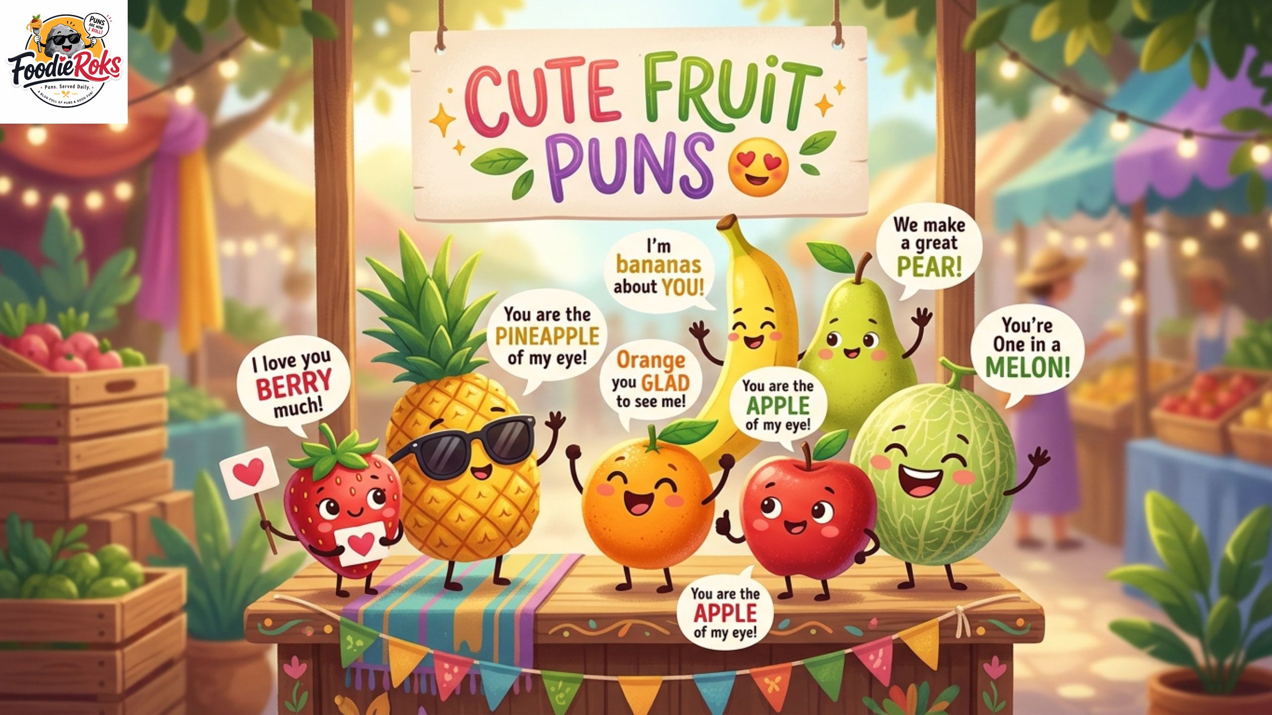 Cute Fruit Puns