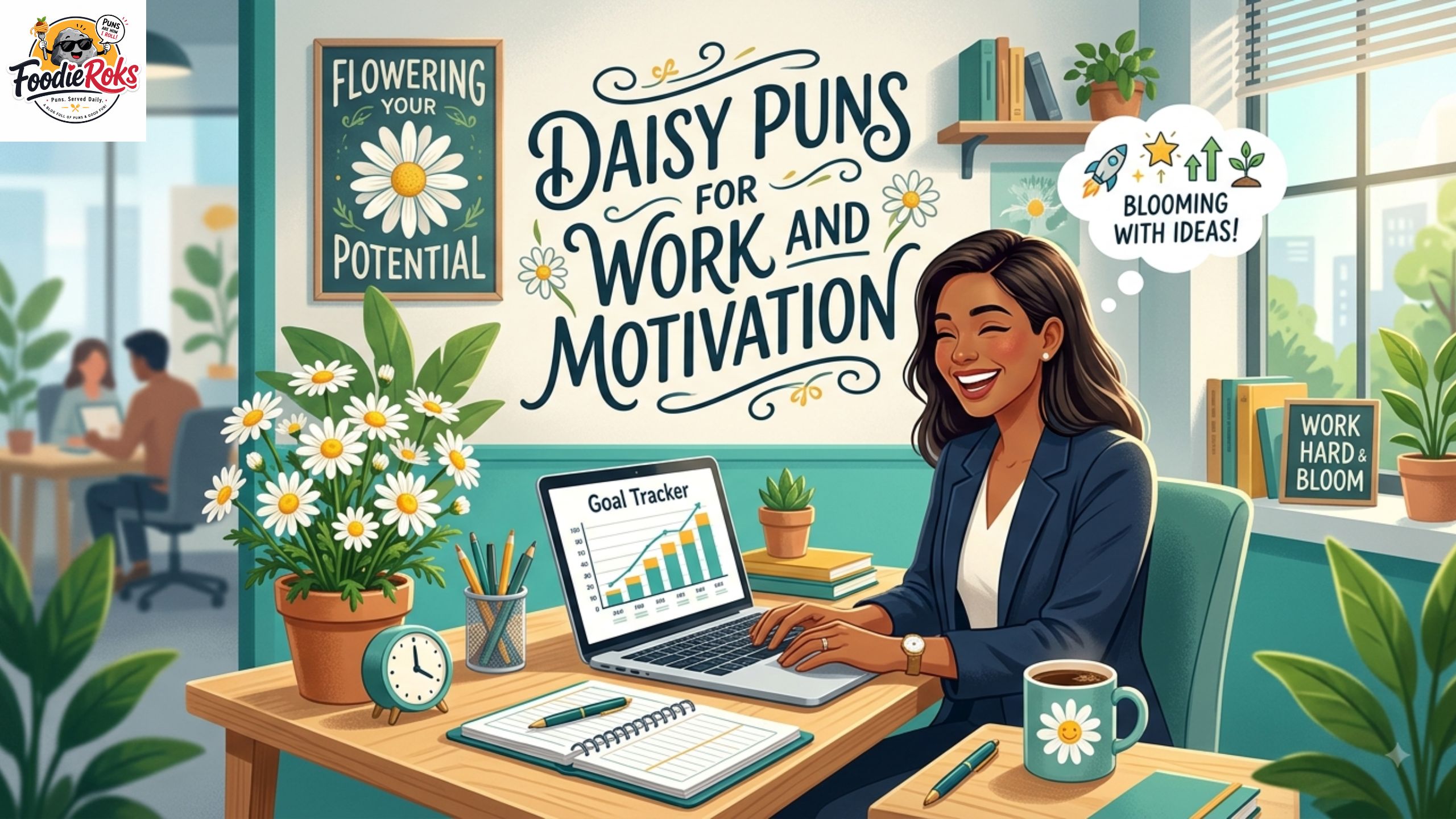 Daisy Puns for Work and Motivation