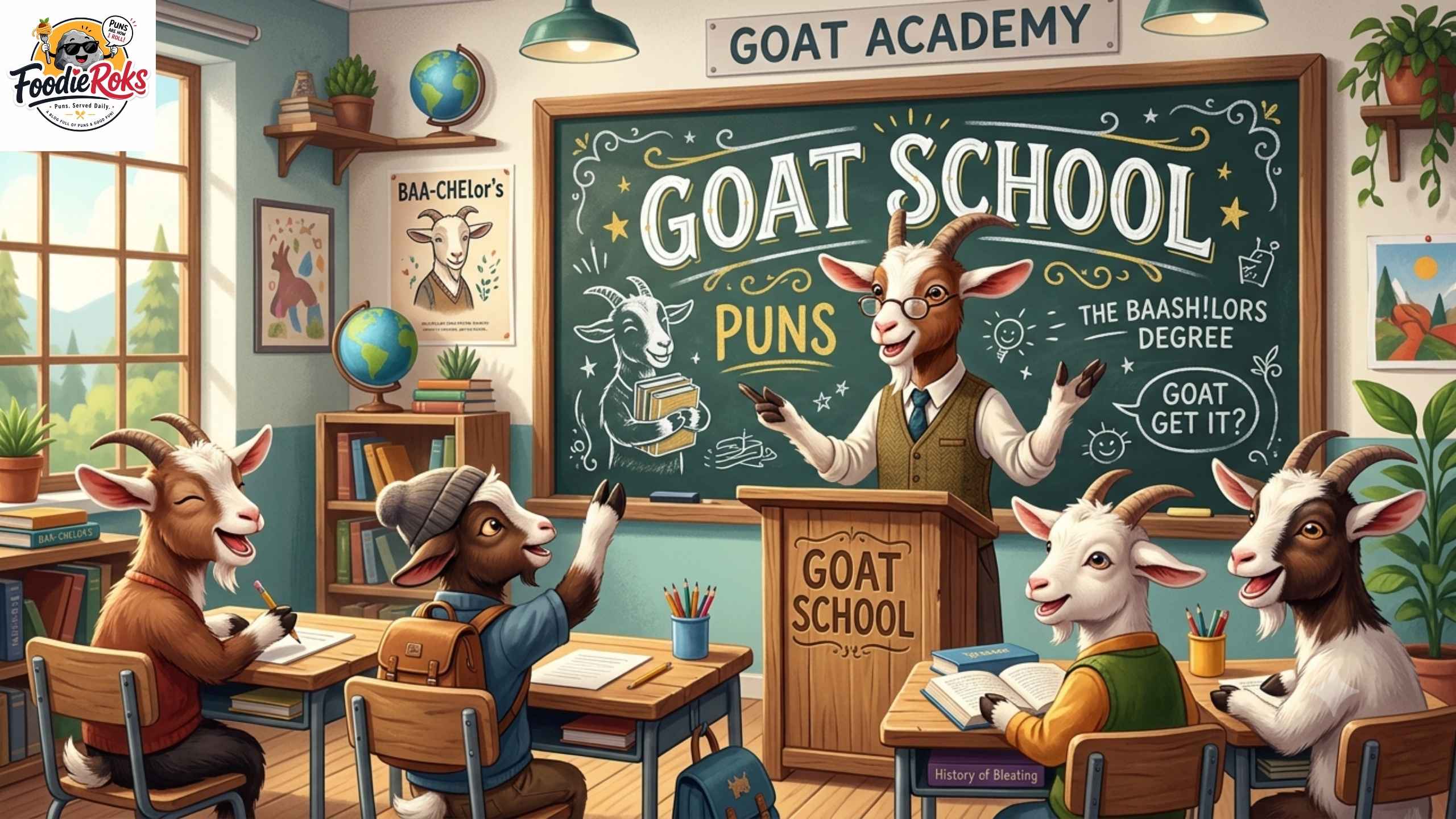 Goat School Puns