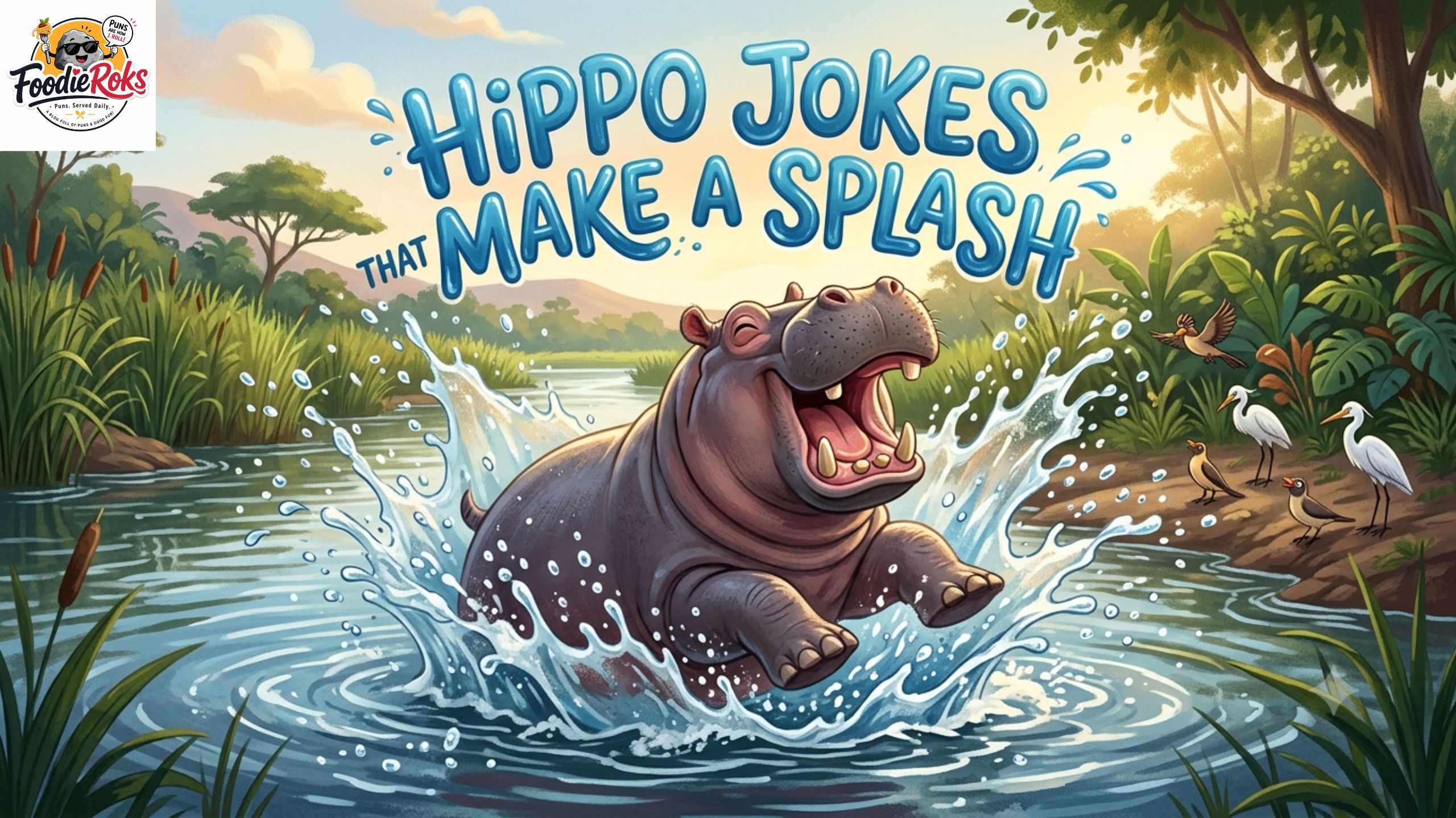 Hippo Jokes That Make a Splash