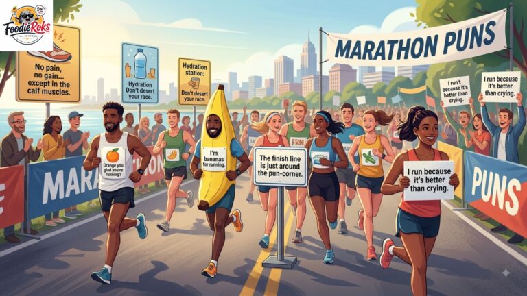 Marathon Puns