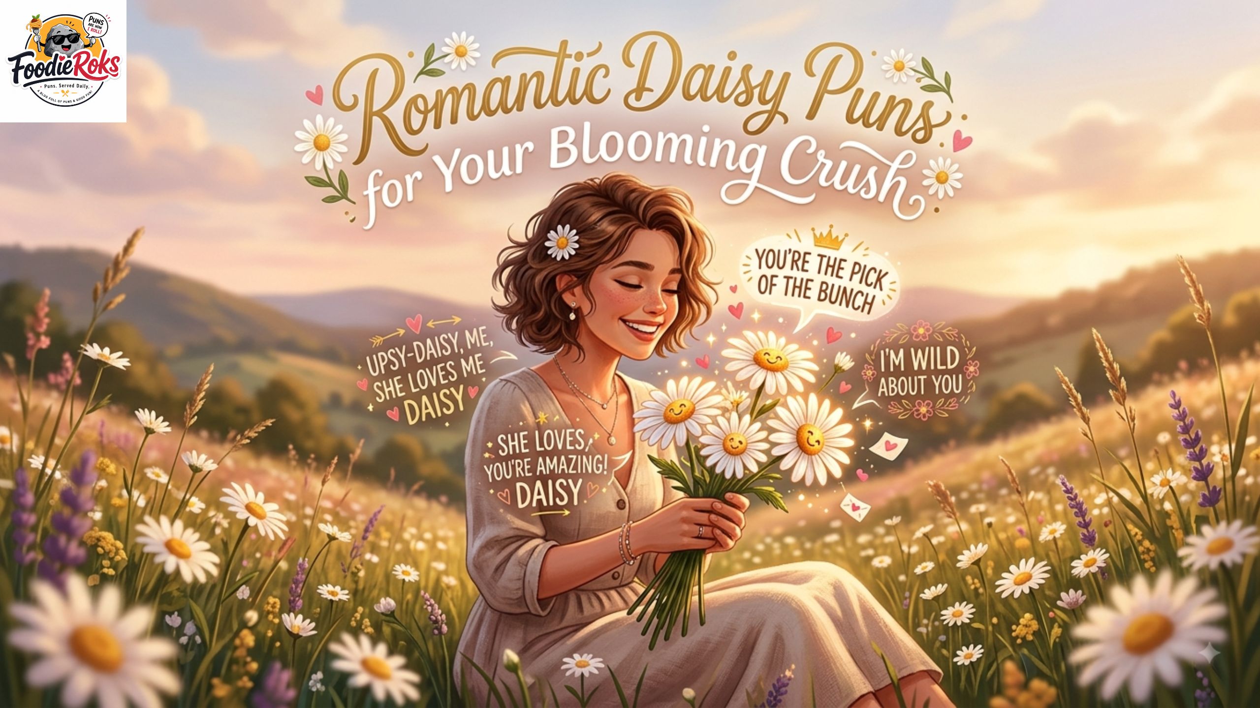 Romantic Daisy Puns for Your Blooming Crush