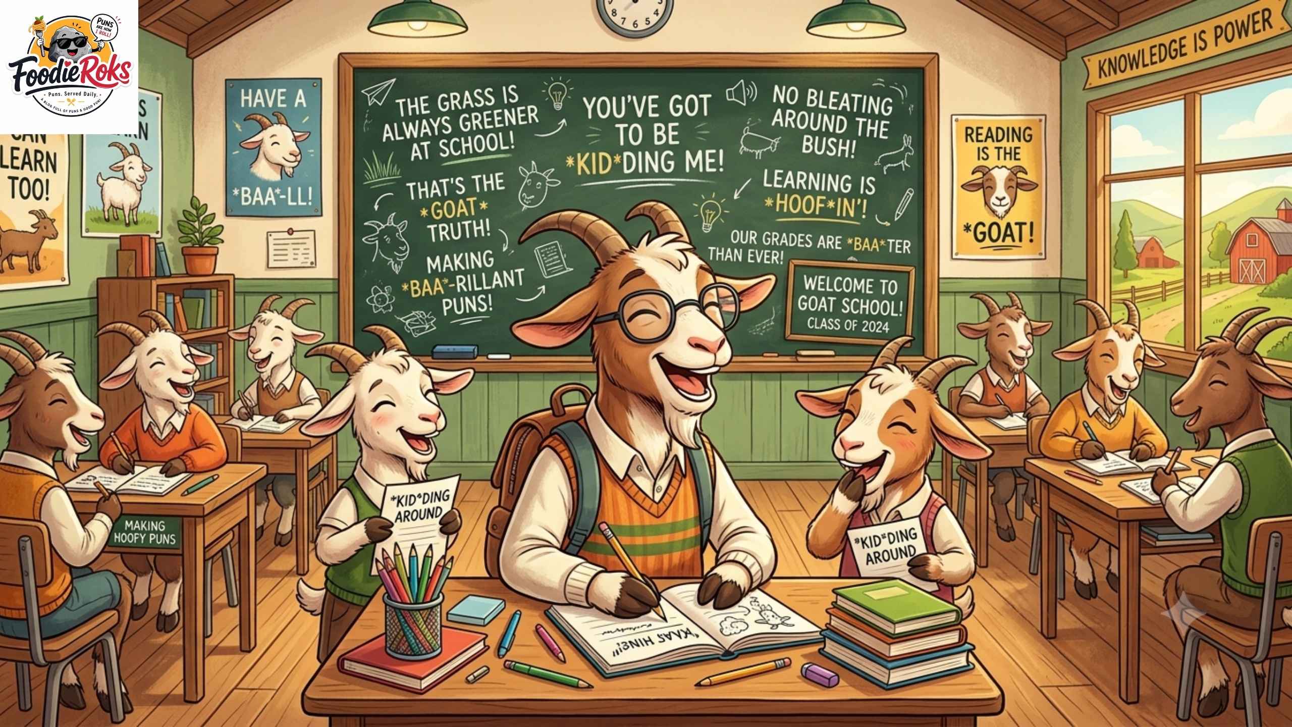 Short Goat Puns