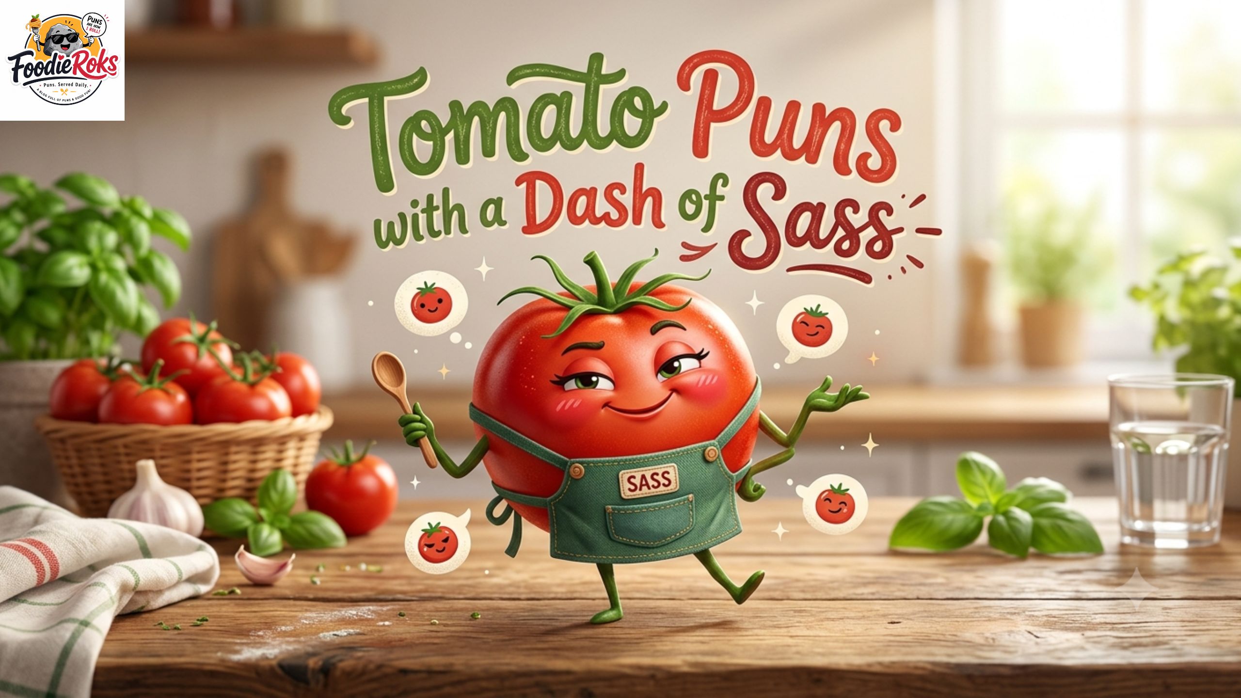 Tomato Puns with a Dash of Sass