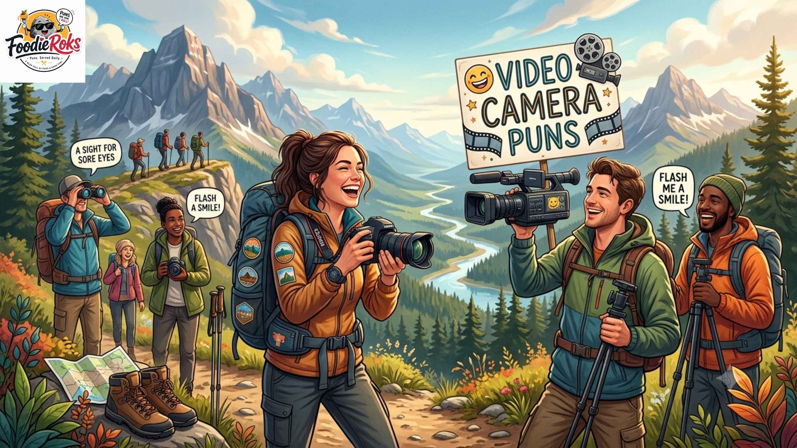 Video Camera Puns