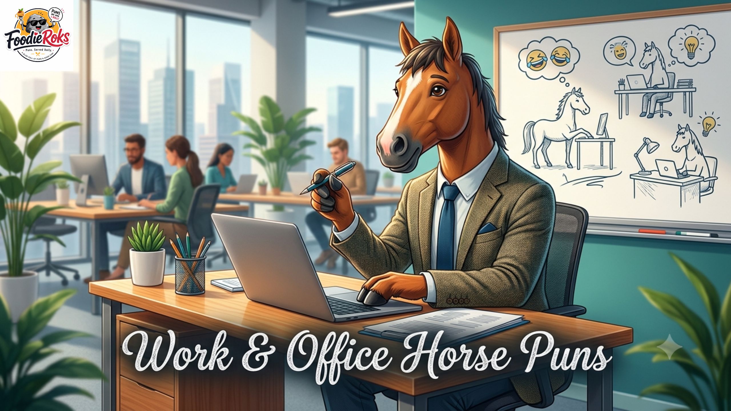 Work & Office Horse Puns