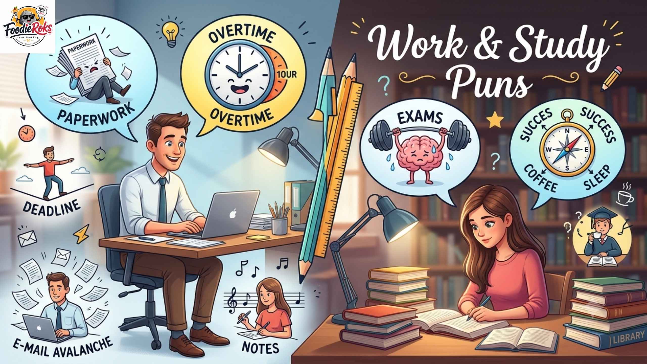 Work & Study Puns 