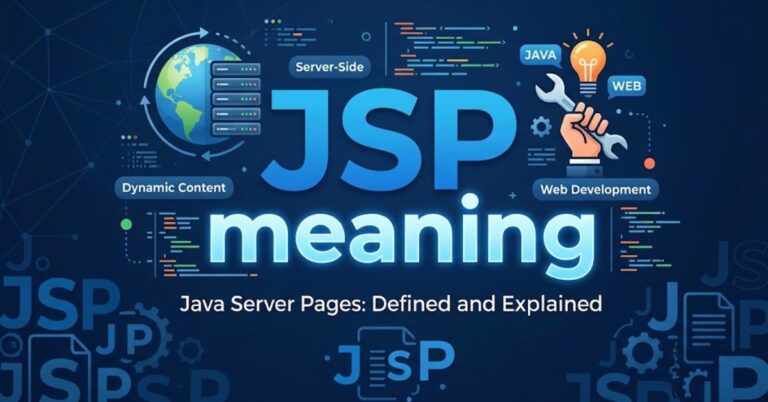 JSP meaning