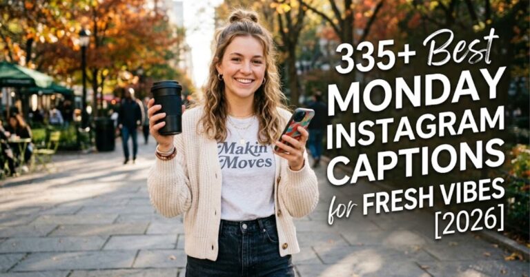 Monday Instagram captions