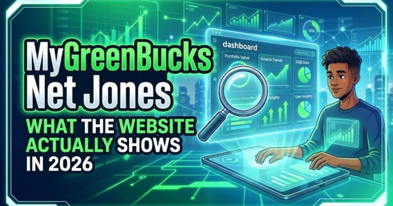 MyGreenBucks Net Jones