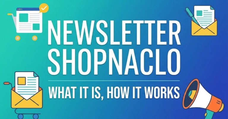 Newsletter ShopNaclo